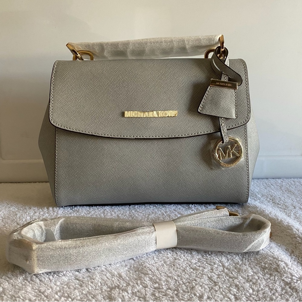 Michael Kors Medium Grey Shoulder Bag